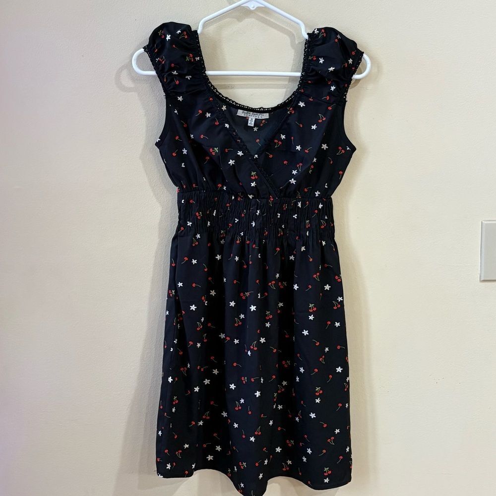 Cherry Print Mini Dress